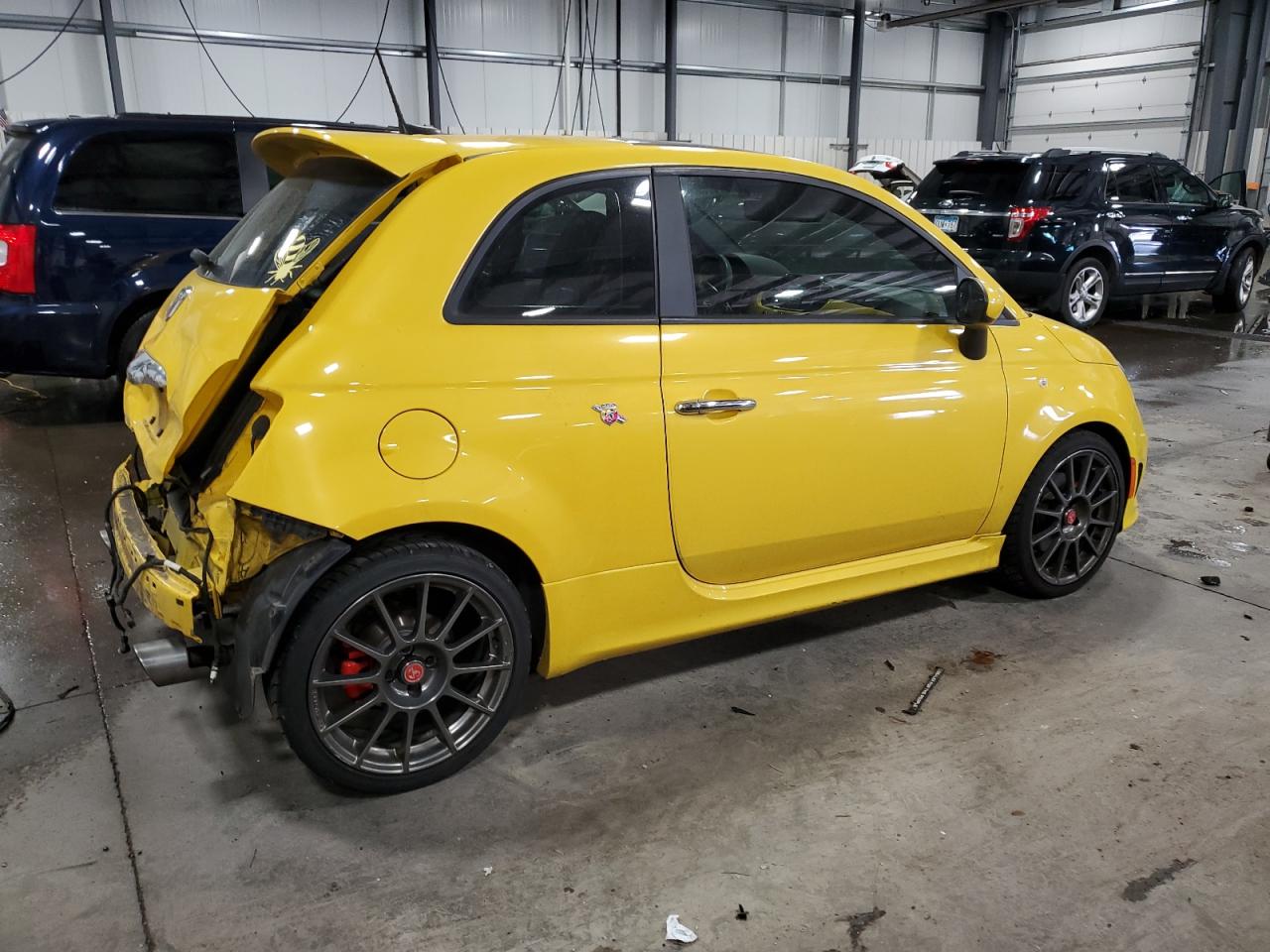 Lot #2928641950 2017 FIAT 500 ABARTH