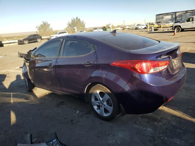 HYUNDAI ELANTRA GL 2013 blue  gas 5NPDH4AE4DH405279 photo #3