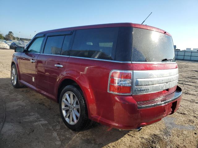 FORD FLEX LIMIT 2019 red  gas 2FMGK5D86KBA23253 photo #3