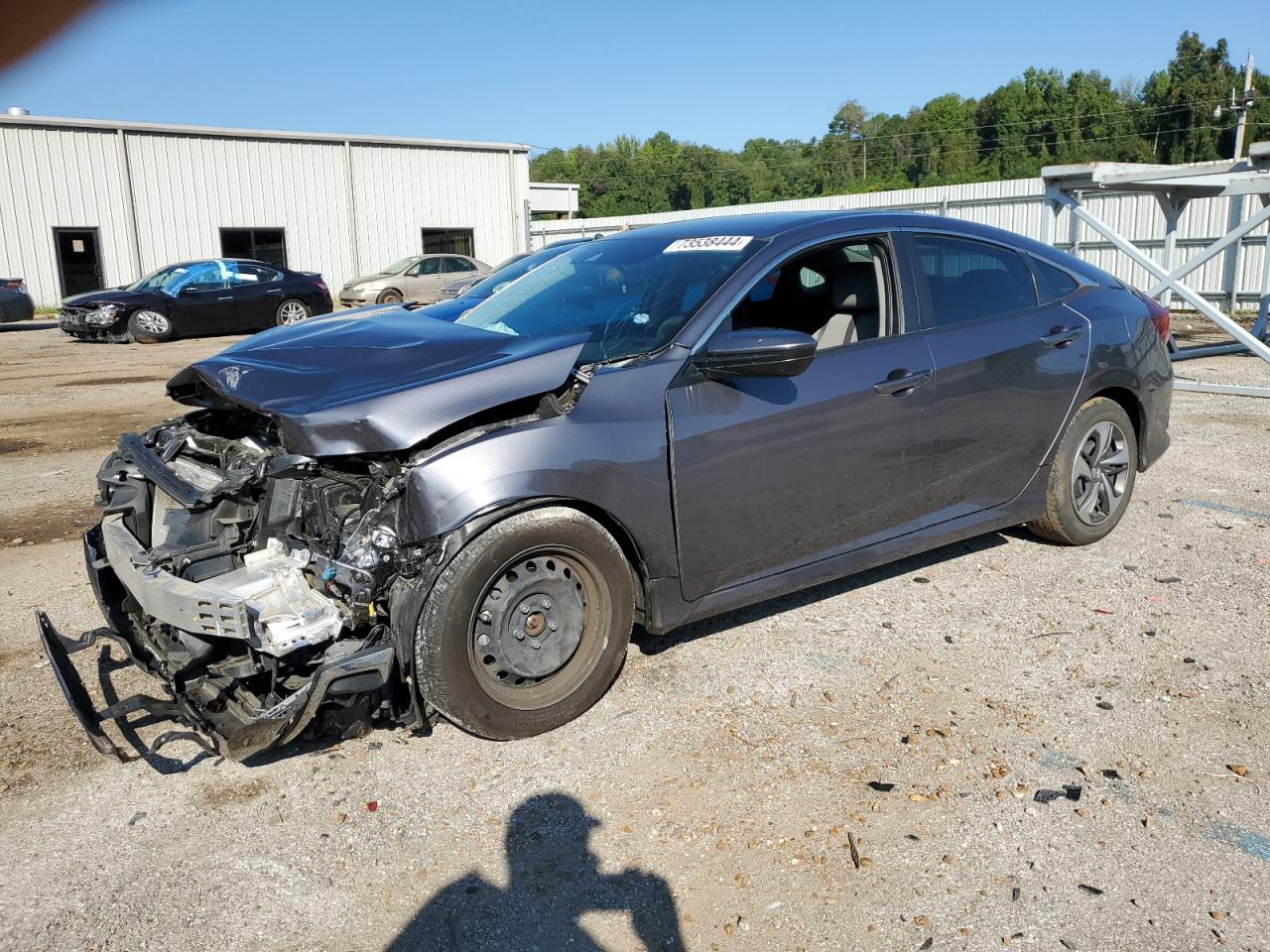 Lot #2943253840 2020 HONDA CIVIC LX