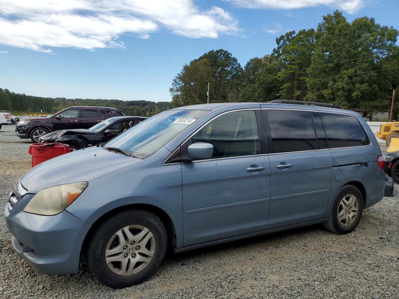 Lot #2943046845 2005 HONDA ODYSSEY EX