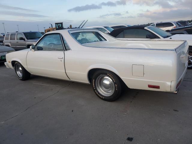 CHEVROLET EL CAMINO 1984 white pickup gas 1GCCW80H6ER150486 photo #3