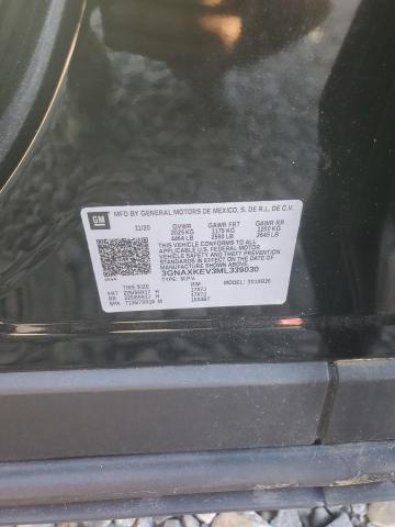 2021 CHEVROLET EQUINOX LT - 3GNAXKEV3ML339030