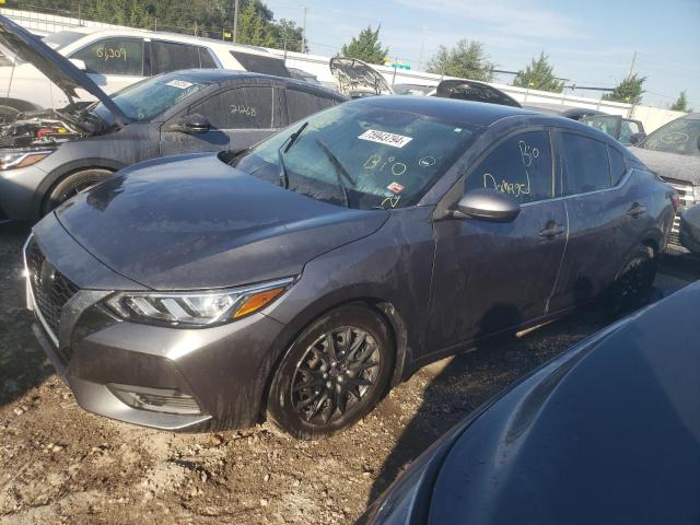 NISSAN SENTRA S 2022 gray  gas 3N1AB8BV5NY212298 photo #1