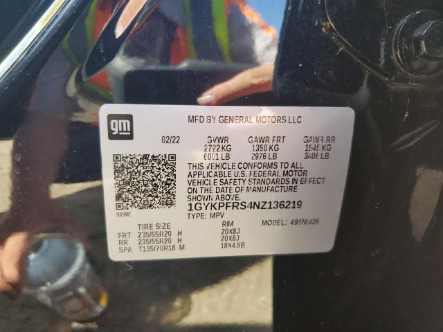 2022 CADILLAC XT6 PLATIN - 1GYKPFRS4NZ136219