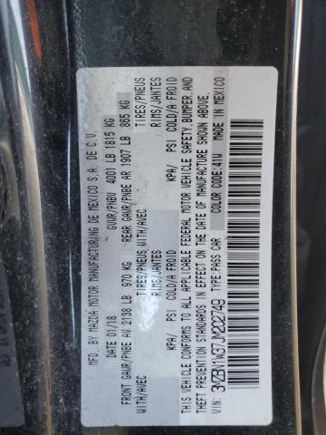 2018 MAZDA 3 GRAND TO - 3MZBN1W37JM202749