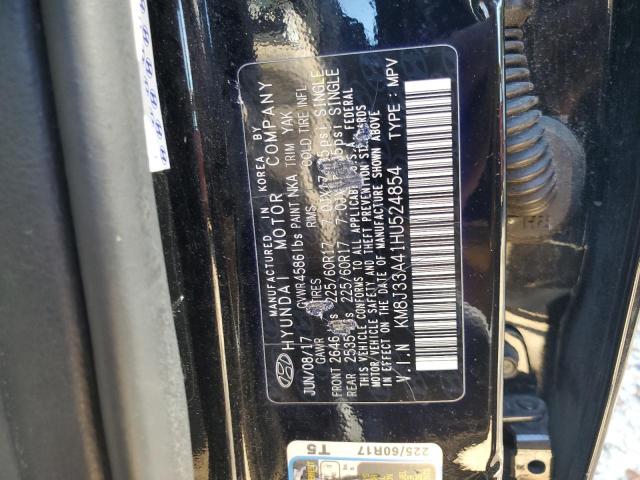 2017 HYUNDAI TUCSON LIM - KM8J33A41HU524854