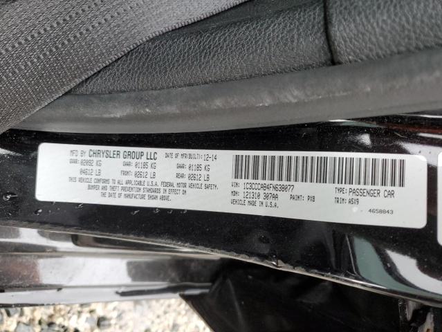 2015 CHRYSLER 200 - 1C3CCCAB4FN638077