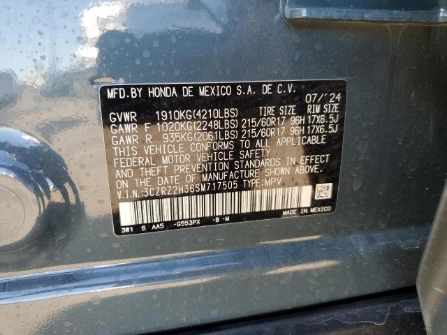 VIN 3CZRZ2H36SM717505 2025 HONDA HR-V no.13