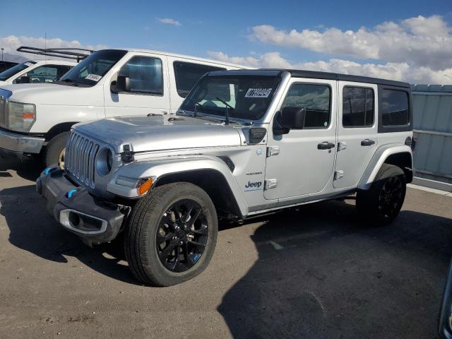 JEEP WRANGLER S 2023 silver  hybrid engine 1C4JJXP61PW699151 photo #1