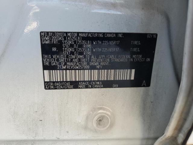 2016 TOYOTA RAV4 XLE - 2T3WFREV5GW257999