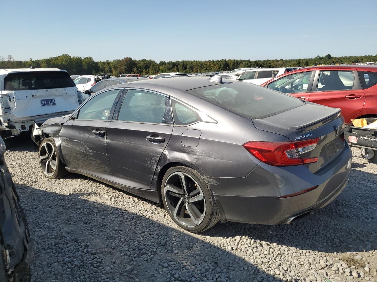 Lot #2960076108 2020 HONDA ACCORD SPO