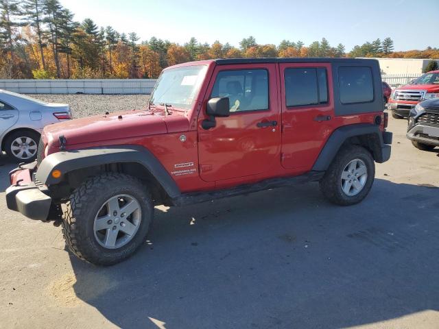 JEEP WRANGLER U 2010 red  gas 1J4HA3H15AL140375 photo #1