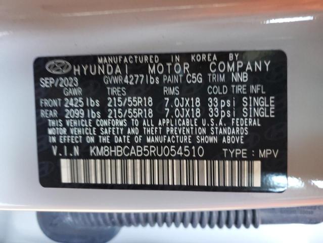 VIN KM8HBCAB5RU054510 2024 HYUNDAI KONA no.14