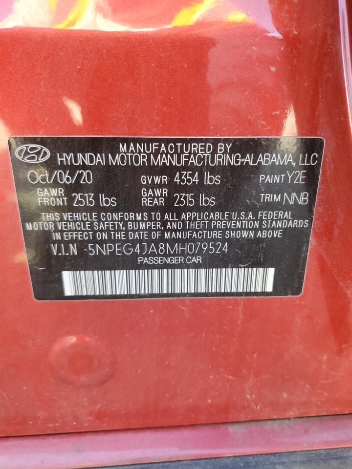 Lot #2945441702 2021 HYUNDAI SONATA SE