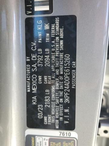 2023 KIA FORTE LX - 3KPF24AD0PE615260