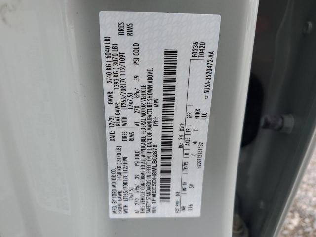 2021 FORD BRONCO BAS - 1FMEE5DH8MLB02876