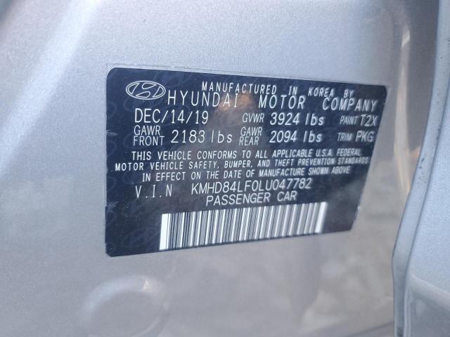 2020 HYUNDAI ELANTRA SE - KMHD84LF0LU047782