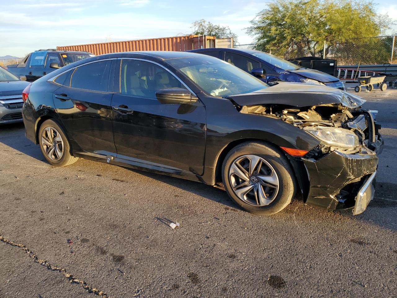 Lot #2964412259 2020 HONDA CIVIC LX