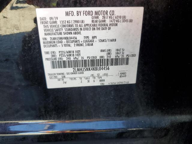 2019 LINCOLN MKT - 2LMHJ5NK4KBL04456