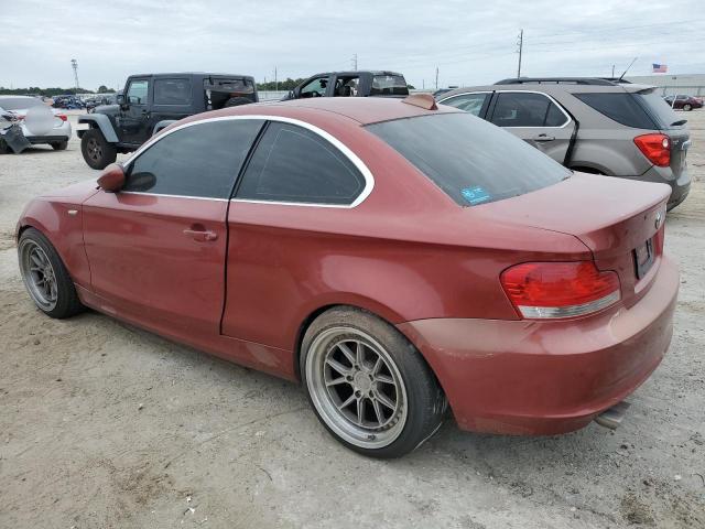 BMW 128 I 2008 red  gas WBAUP73558VF08234 photo #3