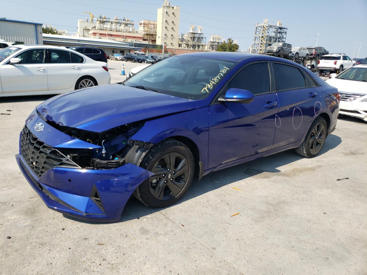 Lot #2962533795 2022 HYUNDAI ACCENT 10T