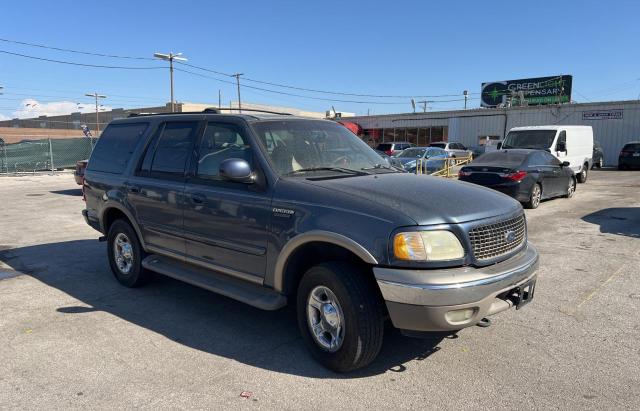 FORD EXPEDITION 2001 blue 4dr spor gas 1FMFU18LX1LB61387 photo #1