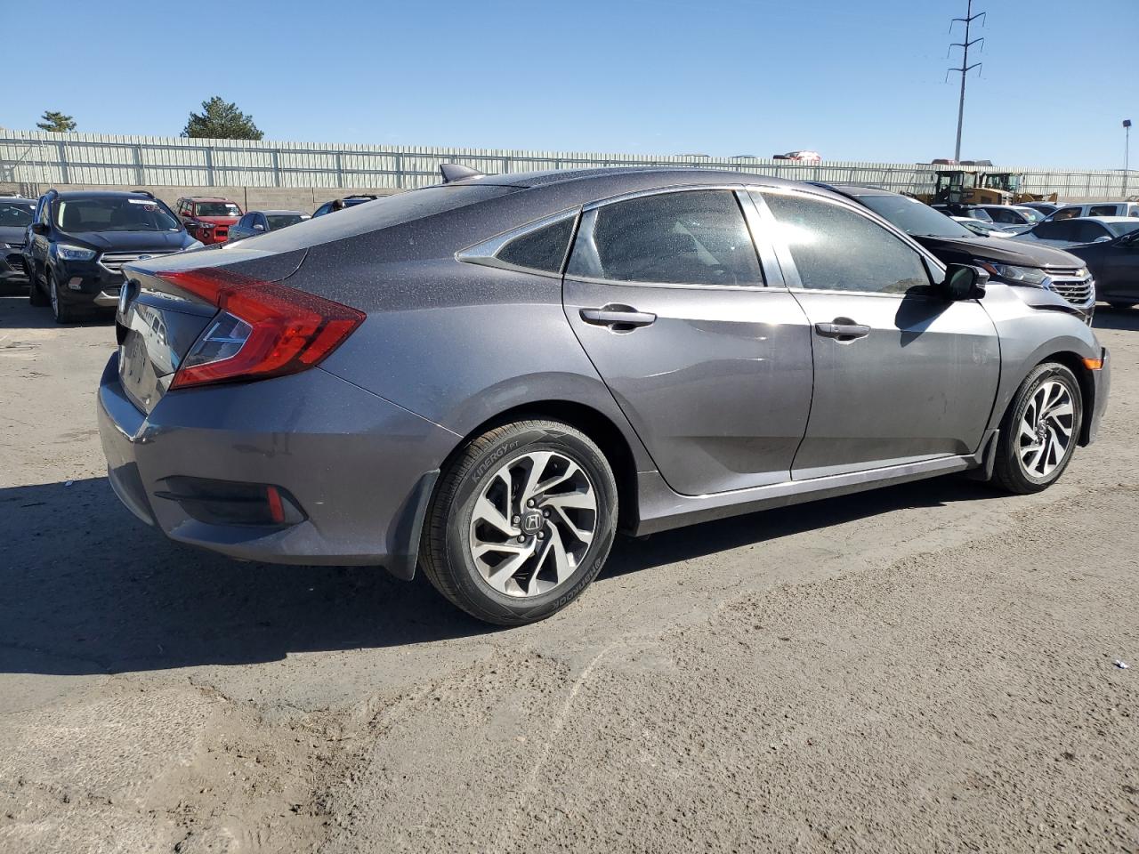 Lot #2974761221 2018 HONDA CIVIC EX