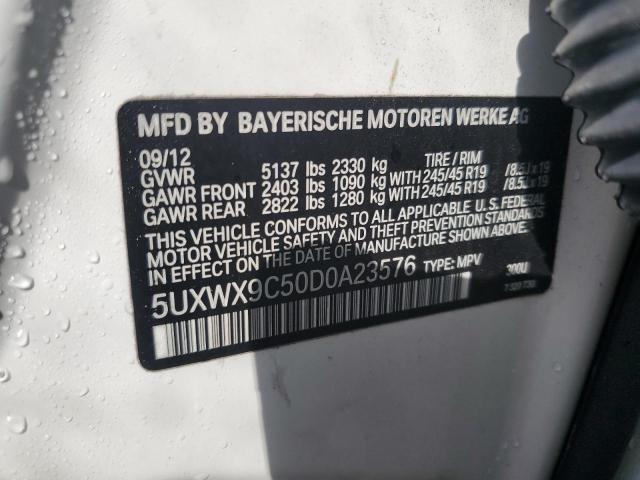 VIN 5UXWX9C50D0A23576 2013 BMW X3, Xdrive28I no.14