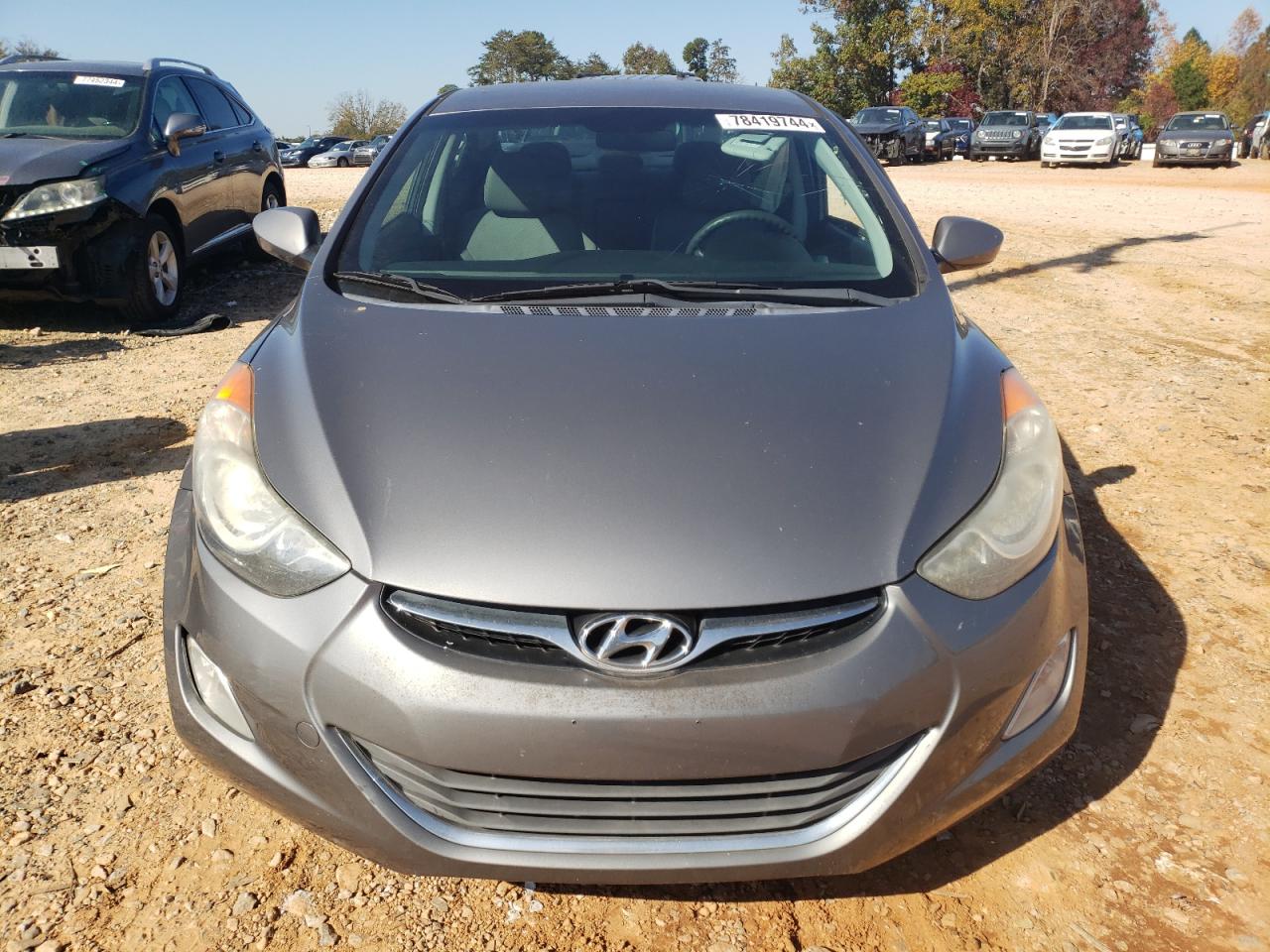 Lot #3024380548 2013 HYUNDAI ELANTRA GL