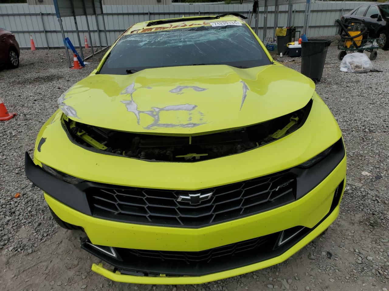 Lot #2952564167 2021 CHEVROLET CAMARO LS