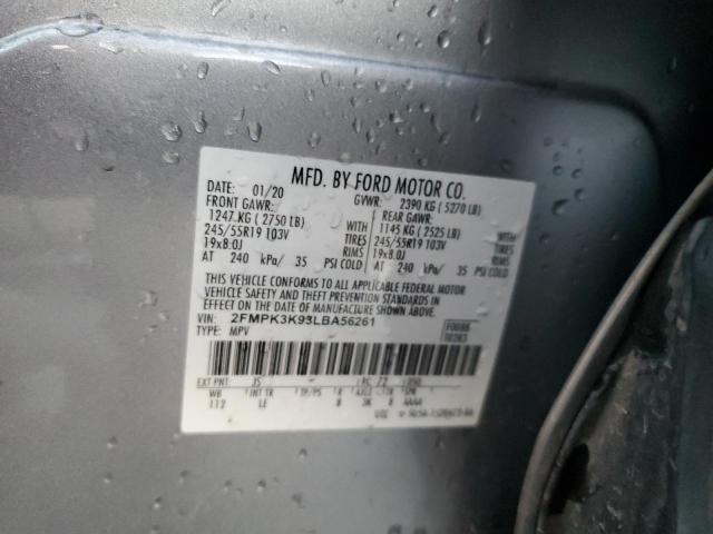 2020 FORD EDGE TITAN - 2FMPK3K93LBA56261