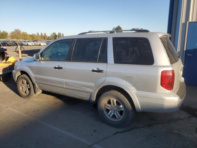 HONDA PILOT EXL 2004 silver  gas 2HKYF18544H623511 photo #3