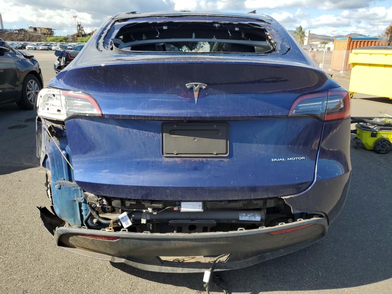 Lot #2986782263 2021 TESLA MODEL Y