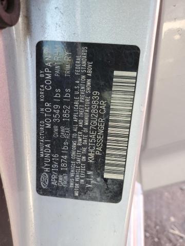 2016 HYUNDAI ACCENT SE - KMHCT5AE7GU289839