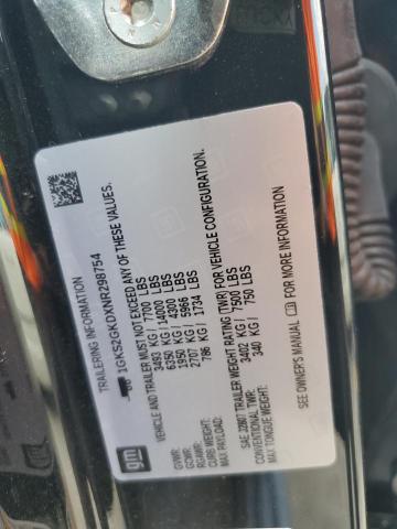 2022 GMC YUKON XL K - 1GKS2GKDXNR298754