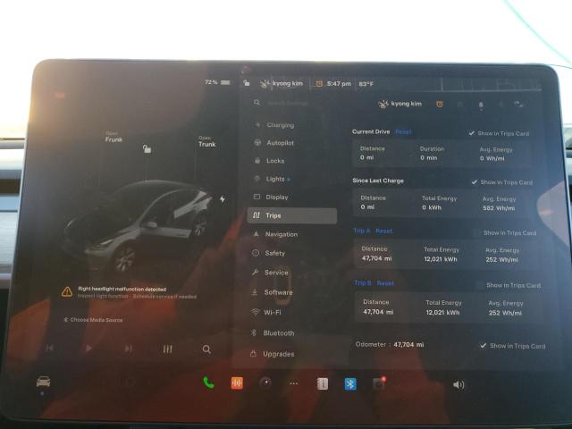 2023 TESLA MODEL Y - 7SAYGDEEXPF790030