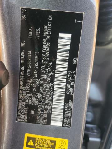 2018 TOYOTA HIGHLANDER - 5TDZZRFH8JS278433