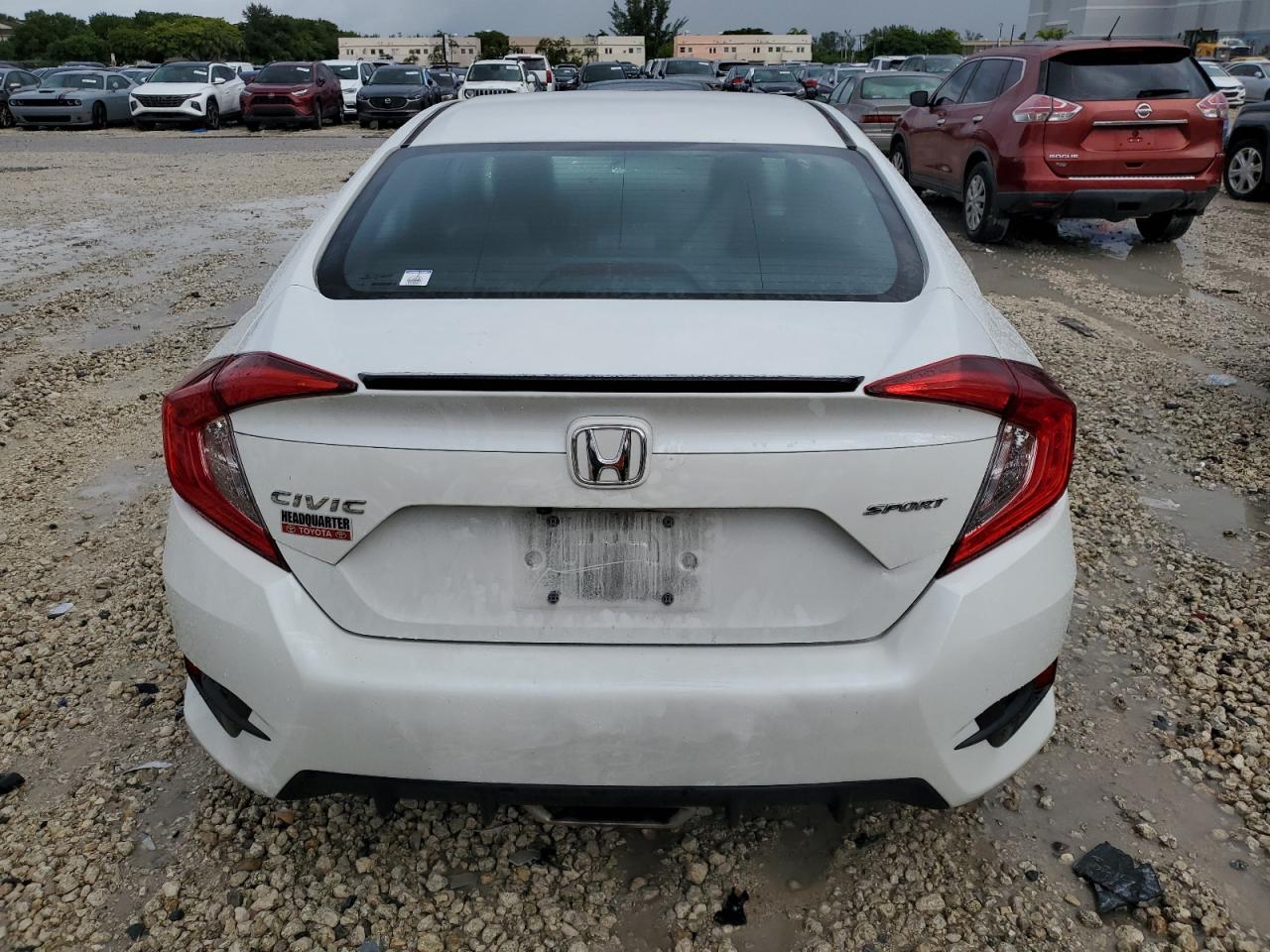 Lot #2969904989 2020 HONDA CIVIC SPOR