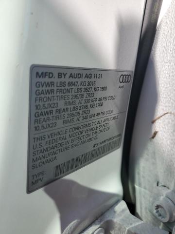 2022 AUDI RS Q8 WU1ARBF16ND010895