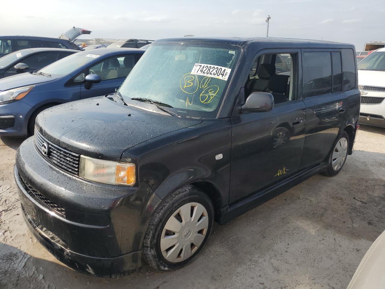 TOYOTA SCION XB 2006 black  gas JTLKT324864074225 photo #1