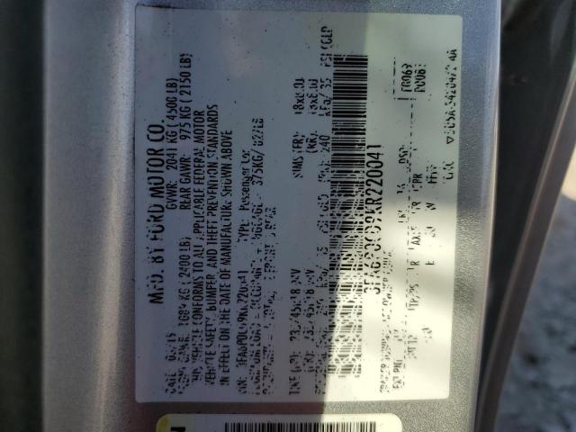 2019 FORD FUSION SEL - 3FA6P0CD9KR220041