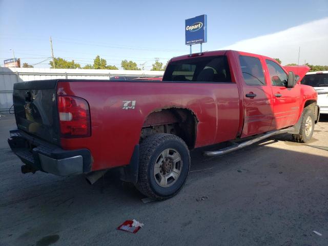 CHEVROLET SILVERADO 2009 red crew pic gas 1GCHK53K09F130944 photo #4