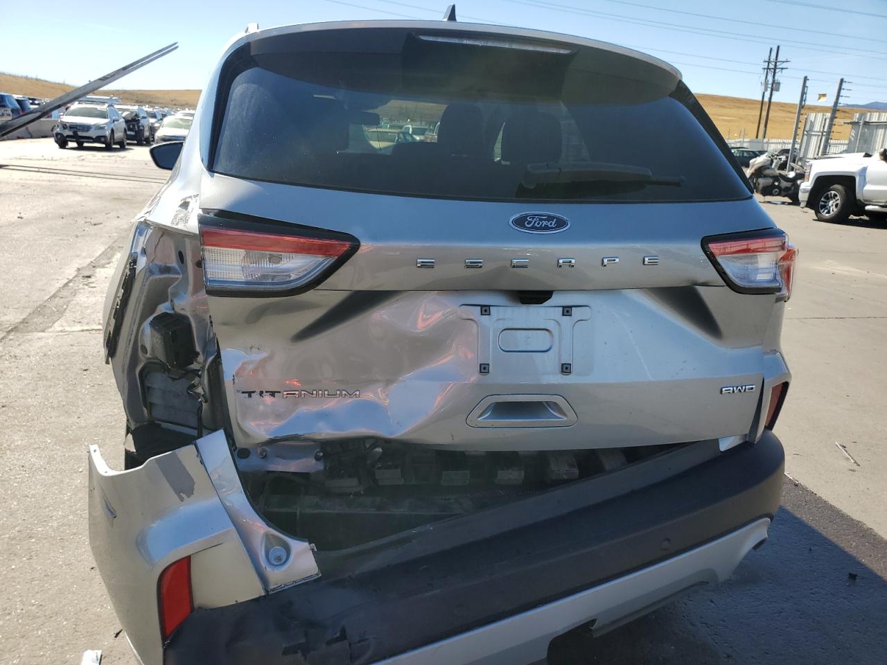 Lot #2987043790 2022 FORD ESCAPE TIT