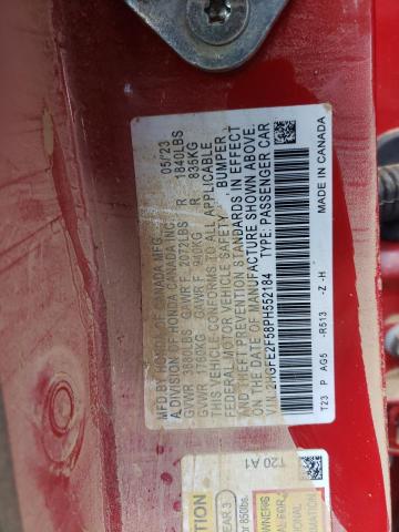 2023 HONDA CIVIC SPOR - 2HGFE2F58PH552184