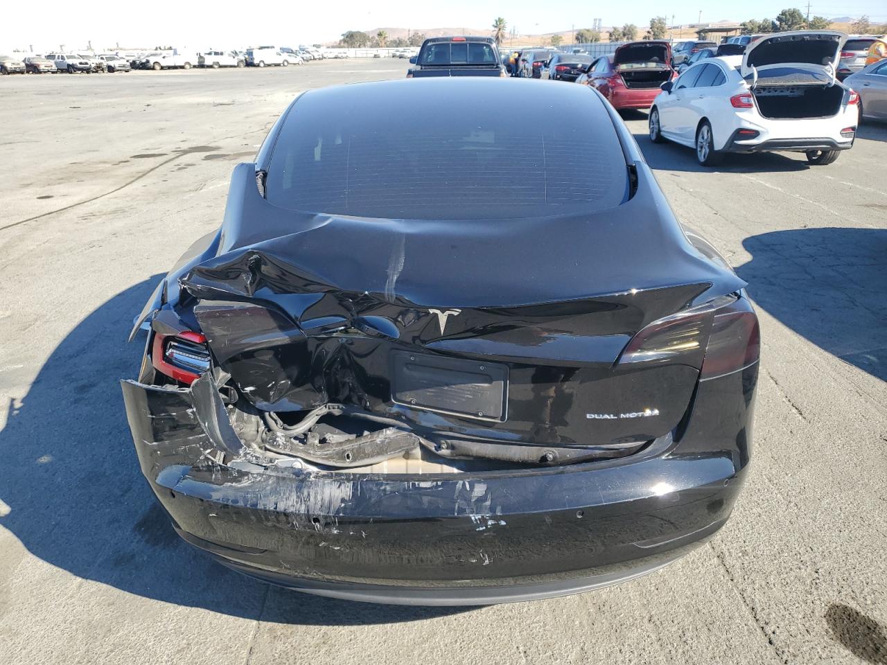 Lot #2986958859 2021 TESLA MODEL 3