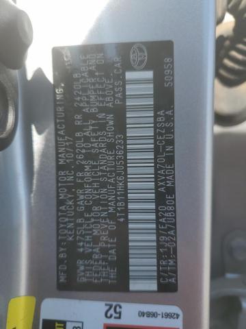 2018 TOYOTA CAMRY L - 4T1B11HK6JU536233