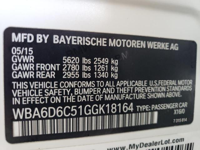 2016 BMW ALPINA B6 WBA6D6C51GGK18164