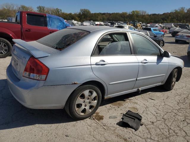 KIA SPECTRA EX 2008 silver sedan 4d gas KNAFE121X85527756 photo #4