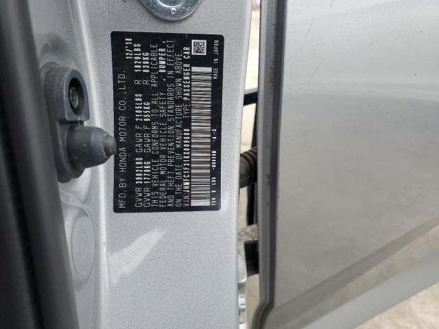2019 HONDA CIVIC EX - JHMFC1F31KX009680